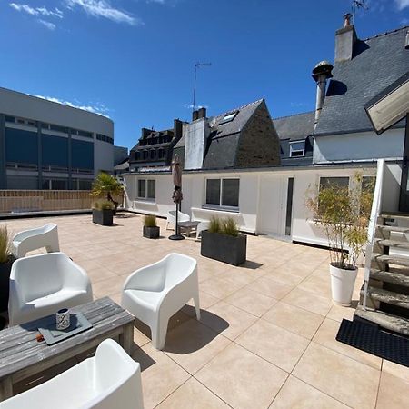 Coeur de ville ideal place confortable cosy terrasse hyper centre Concarneau Exterior foto
