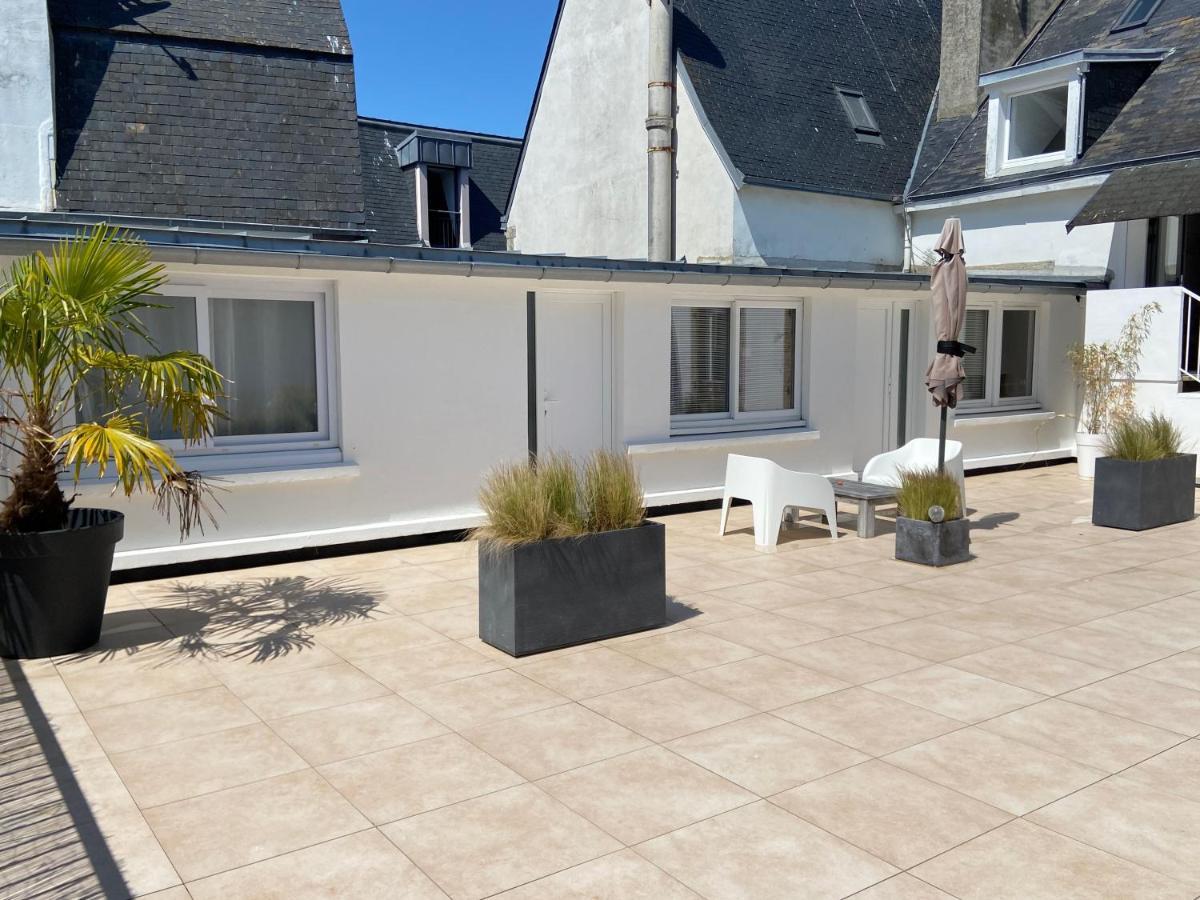 Coeur de ville ideal place confortable cosy terrasse hyper centre Concarneau Exterior foto