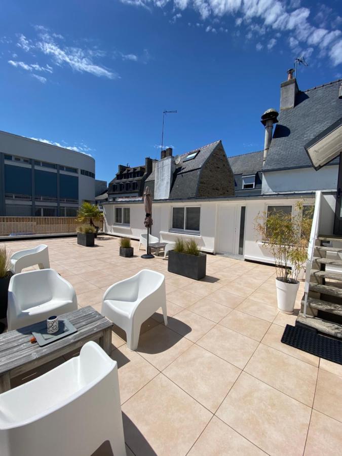 Coeur de ville ideal place confortable cosy terrasse hyper centre Concarneau Exterior foto