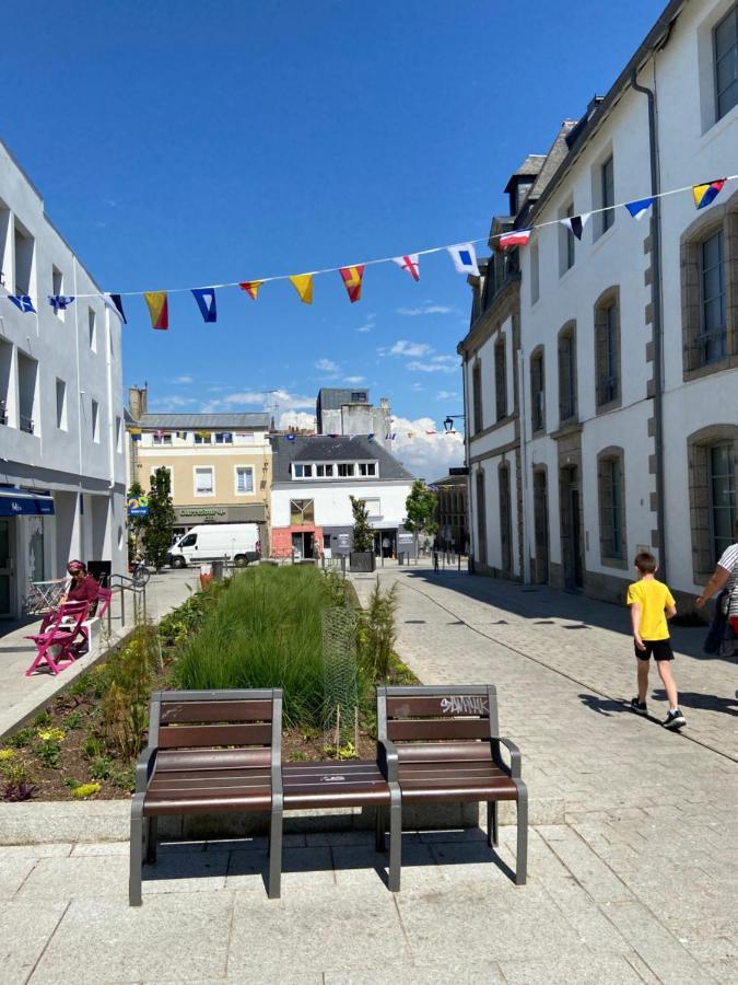 Coeur de ville ideal place confortable cosy terrasse hyper centre Concarneau Exterior foto